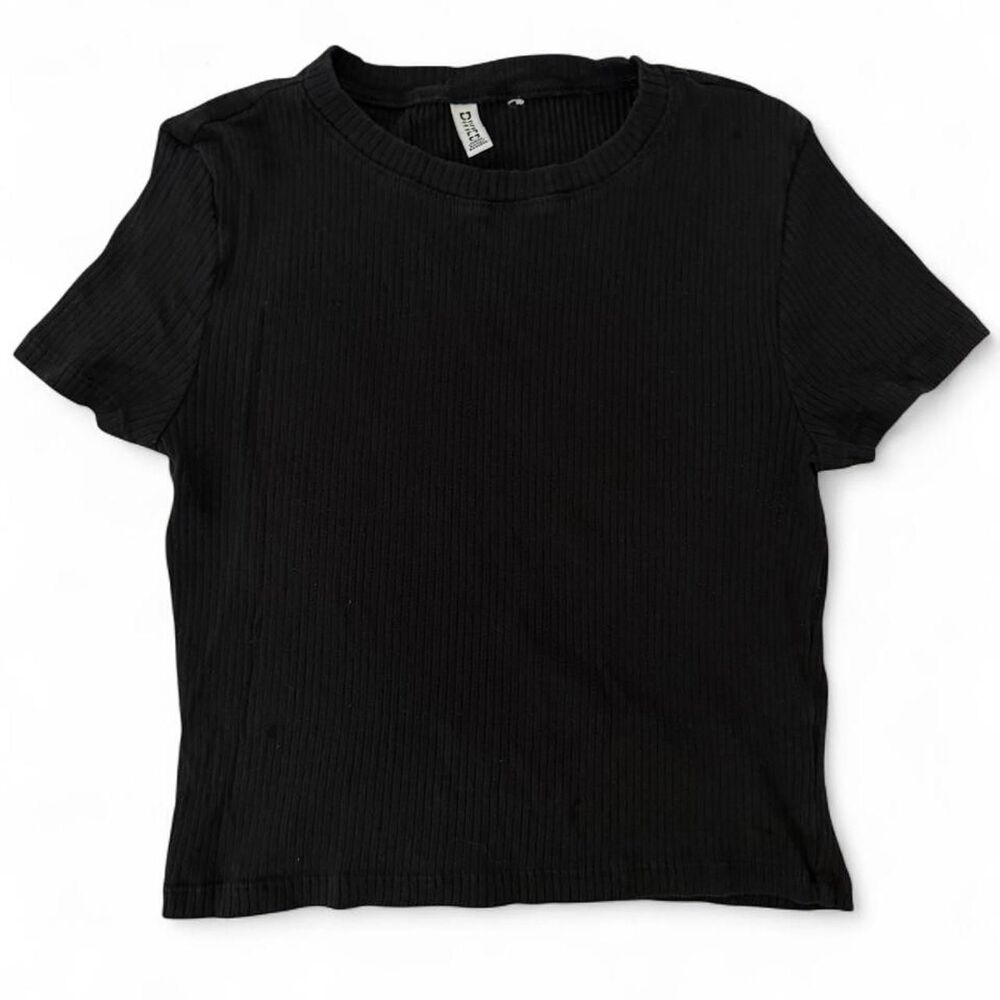 H-m Women's Black T-shirt